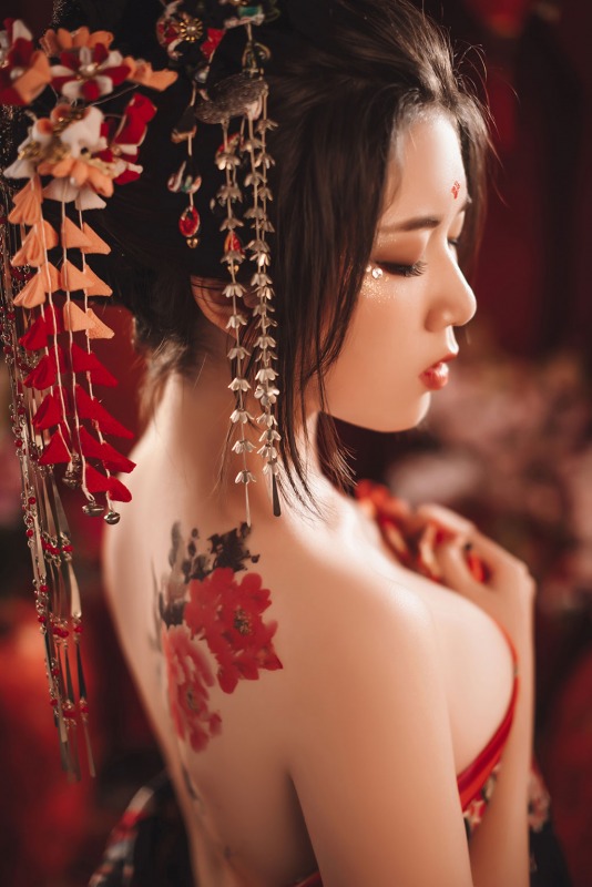 花魁寫真,花魁藝術照,花魁拍攝,花魁攝影
