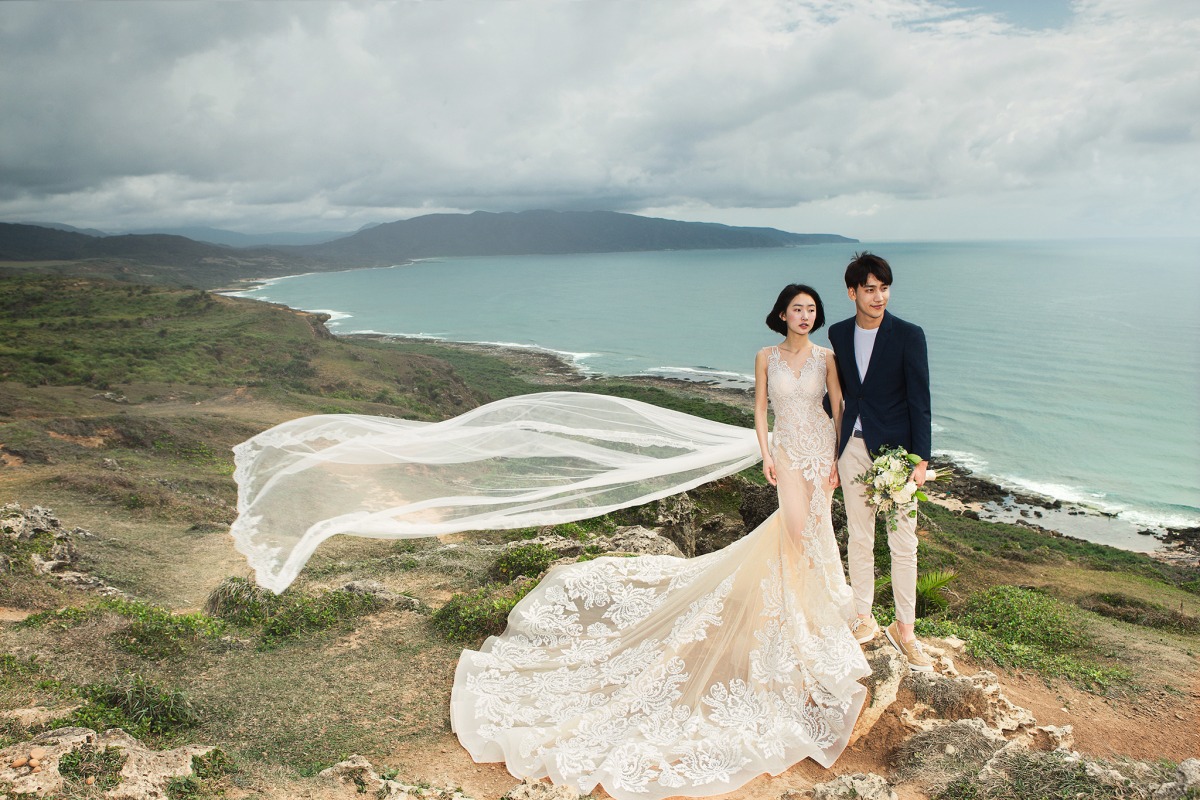 海邊婚紗照,海邊婚紗,海灘婚紗
