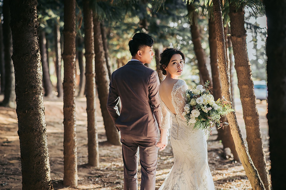 森林系婚紗,森林婚紗,森林系婚紗地點,森林婚紗照
