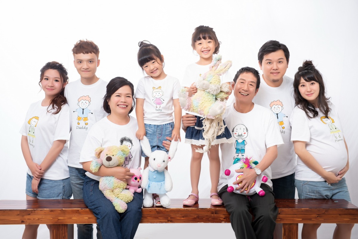 台中全家福、台中親子照、家庭寫真、桃園全家福、桃園親子照