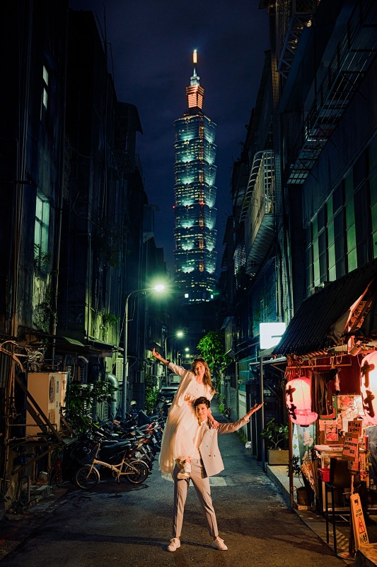 自助婚紗,自主婚紗,台北婚紗外拍景點,輕婚紗,101婚紗