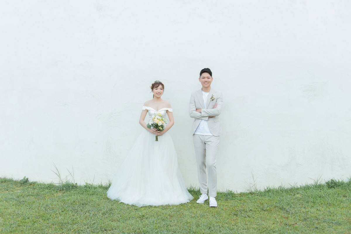 自助婚紗,自主婚紗,小清新婚紗,輕婚紗,白色海豚屋