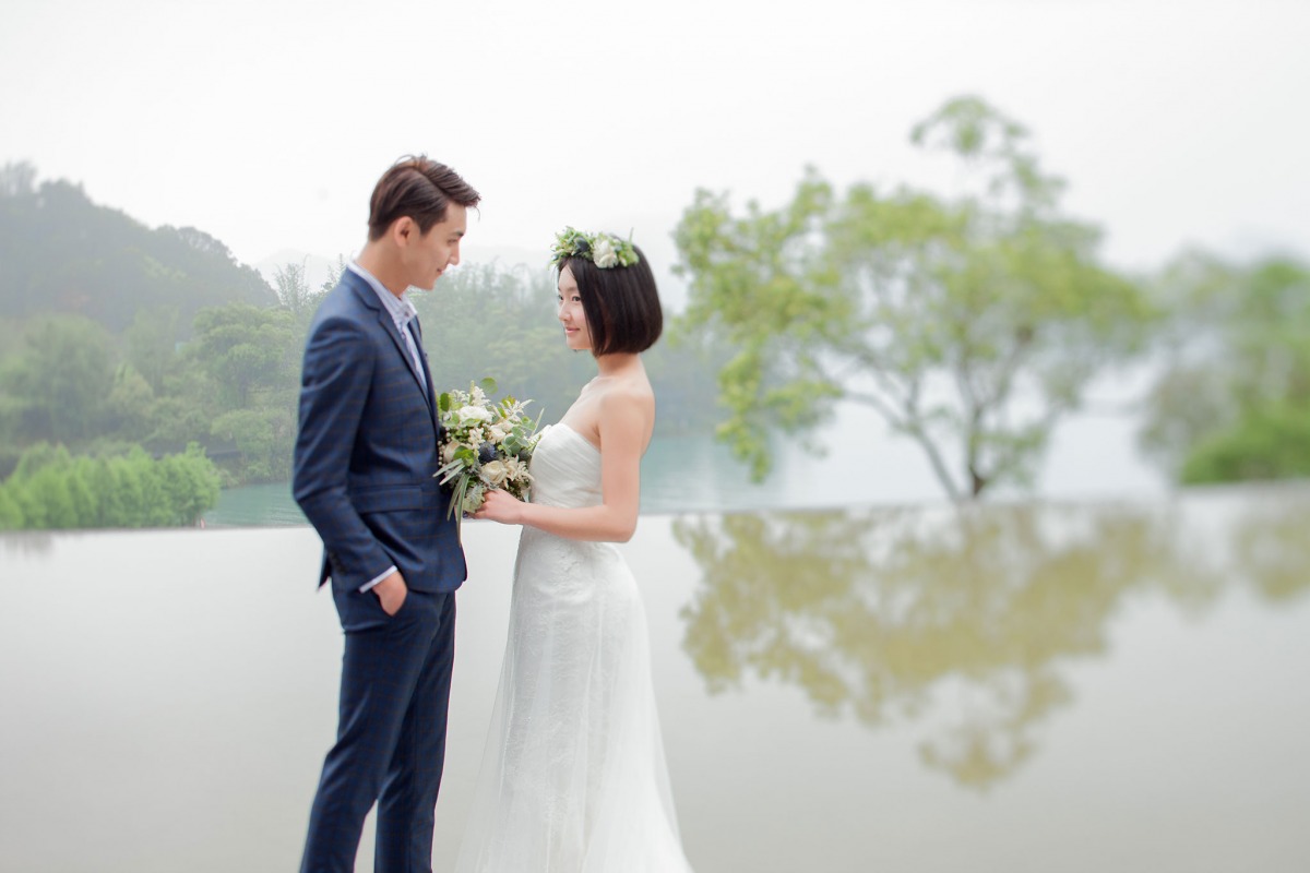 南投婚紗,婚紗外拍,中部婚紗景點,婚紗照推薦,向山遊客中心
