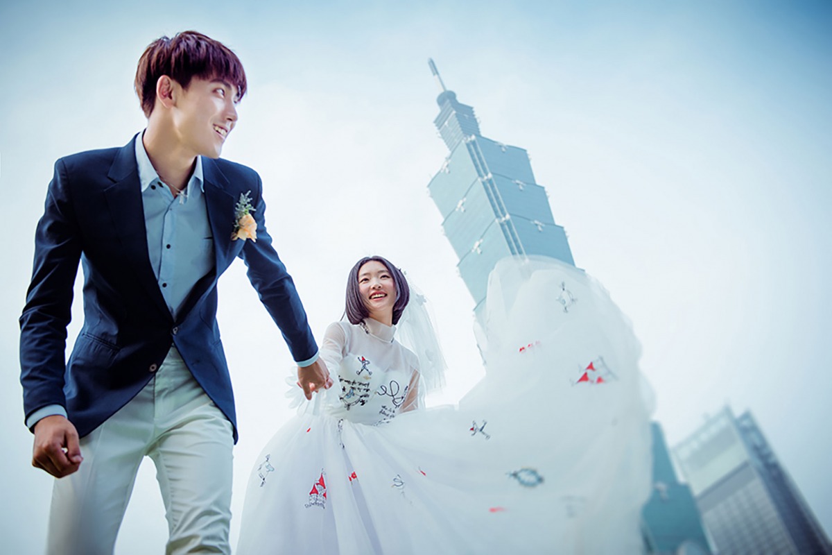 自助婚紗,自主婚紗,台北婚紗外拍景點,輕婚紗,101婚紗