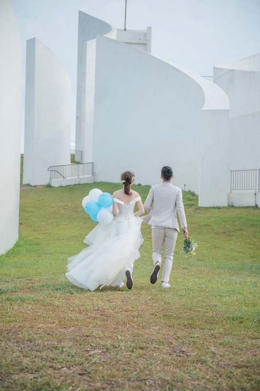 自助婚紗,自主婚紗,小清新婚紗,輕婚紗,白色海豚屋