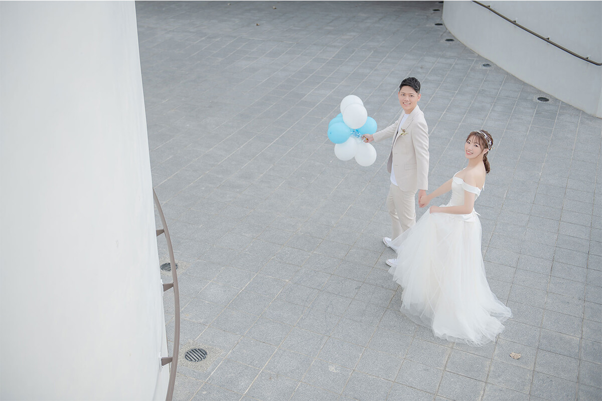 自助婚紗,自主婚紗,小清新婚紗,輕婚紗,白色海豚屋