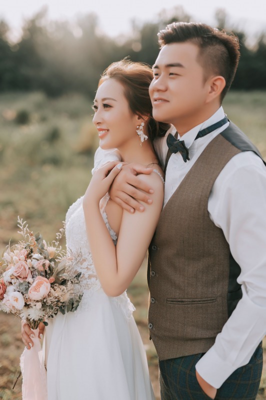 自然婚紗照,婚紗照風格自然,彰化婚紗推薦,美式婚紗,彰濱工業區