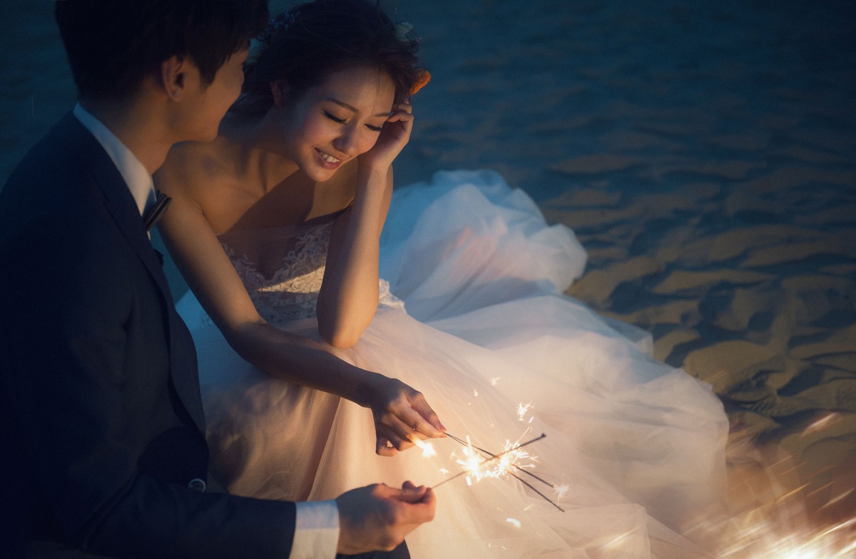 苗栗婚紗景點,仙女棒婚紗,海邊婚紗,海邊婚紗照,苑裡海邊
