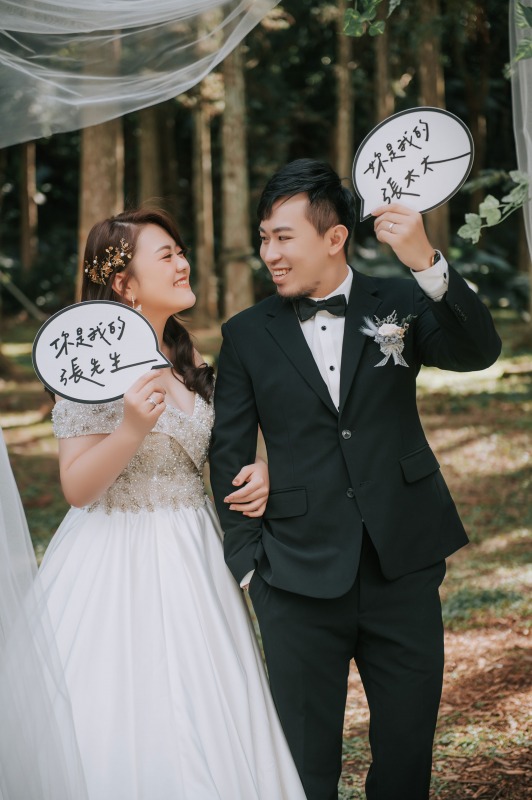 拍婚紗,中部婚紗景點,台中婚紗,森林婚紗照,惠蓀林場
