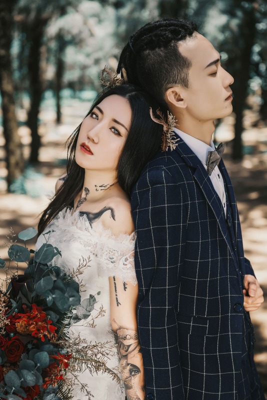 自然婚紗照,婚紗照風格自然,彰化婚紗推薦,美式婚紗,彰濱工業區