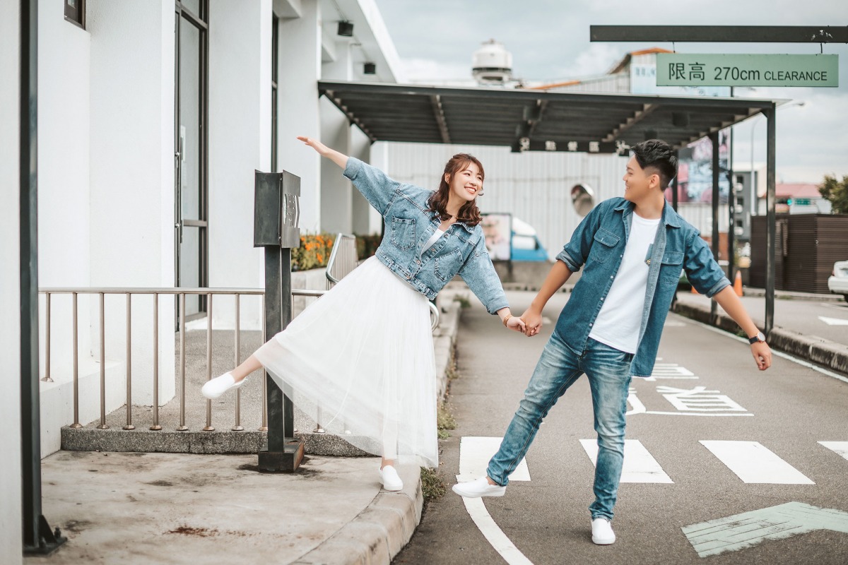 便服婚紗,日系婚紗,小清新婚紗,輕婚紗,星巴克
