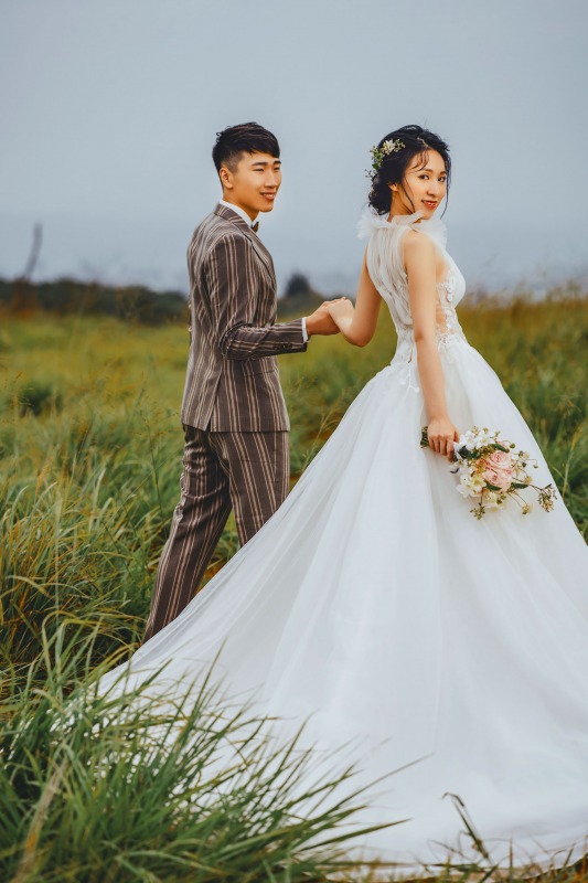 自然婚紗照,婚紗照風格自然,彰化婚紗推薦,美式婚紗,知高峻步道