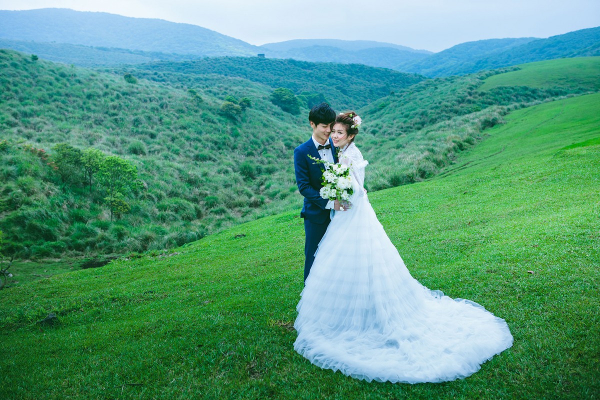 婚紗,自然婚紗照,台北拍婚紗景點,台北婚紗景點,陽明山擎天崗
