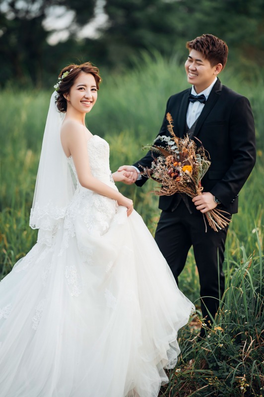 自然婚紗照,婚紗照風格自然,彰化婚紗推薦,美式婚紗,知高峻步道