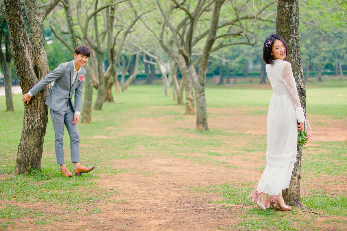 自助婚紗,校園婚紗,桃園婚紗推薦,輕婚紗,中央大學