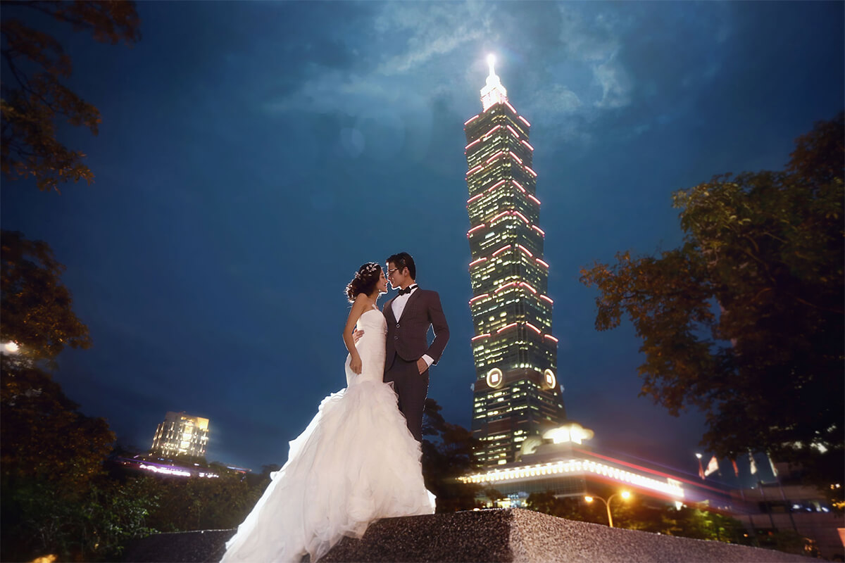 自助婚紗,自主婚紗,台北婚紗外拍景點,輕婚紗,101婚紗
