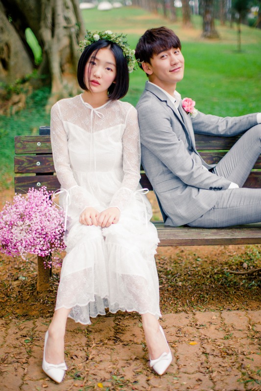 自助婚紗,校園婚紗,桃園婚紗,輕婚紗,中央大學
