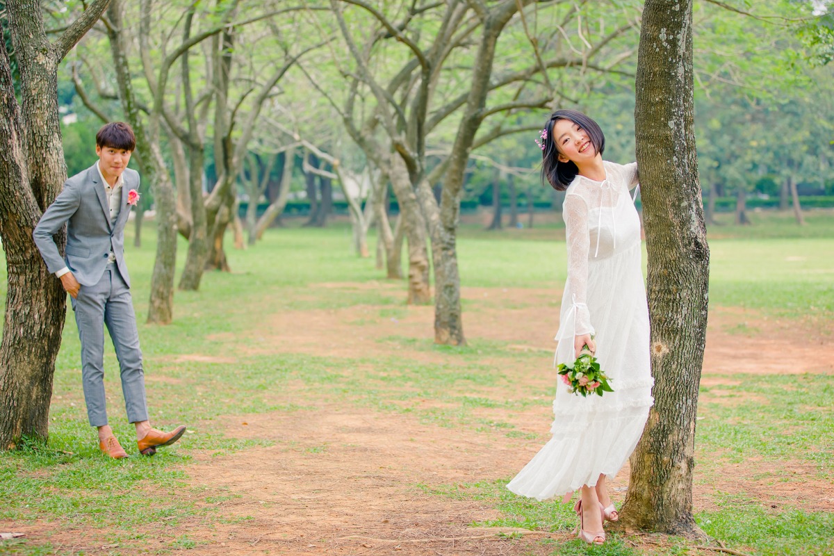 自助婚紗,校園婚紗,桃園婚紗推薦,輕婚紗,中央大學