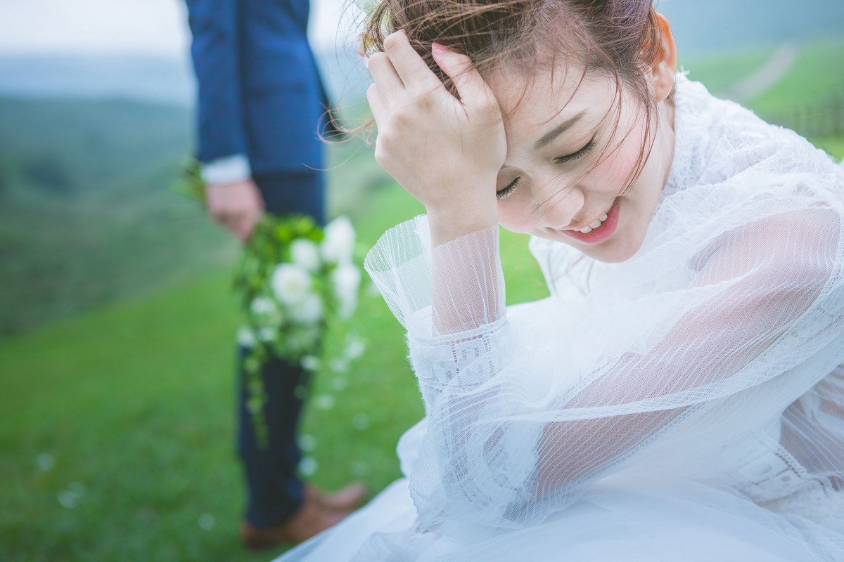 婚紗,自然婚紗照,台北拍婚紗景點,台北婚紗景點,陽明山擎天崗