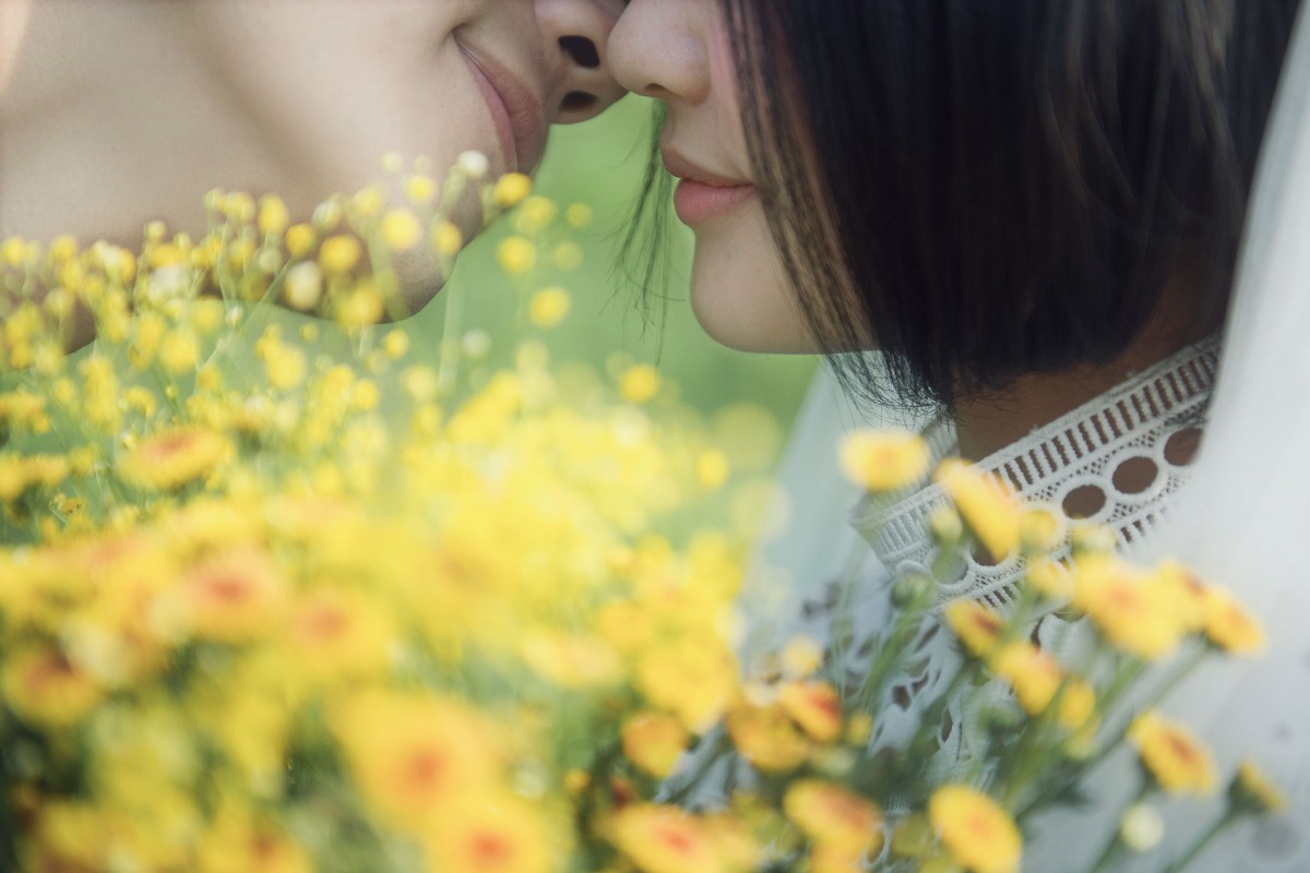 苗栗婚紗景點,清新婚紗照,日系婚紗照,便服婚紗,飛牛牧場