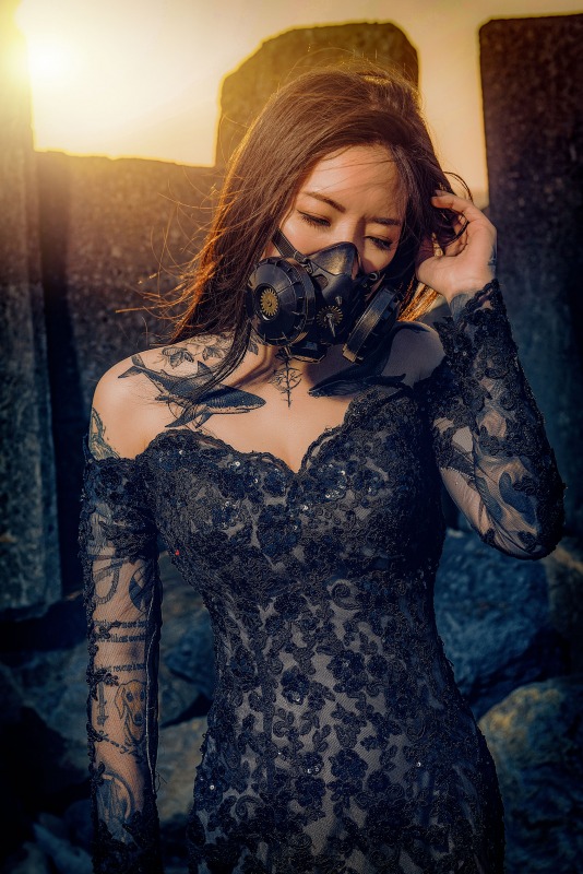 自然婚紗照,婚紗照風格自然,彰化婚紗推薦,美式婚紗,彰濱工業區