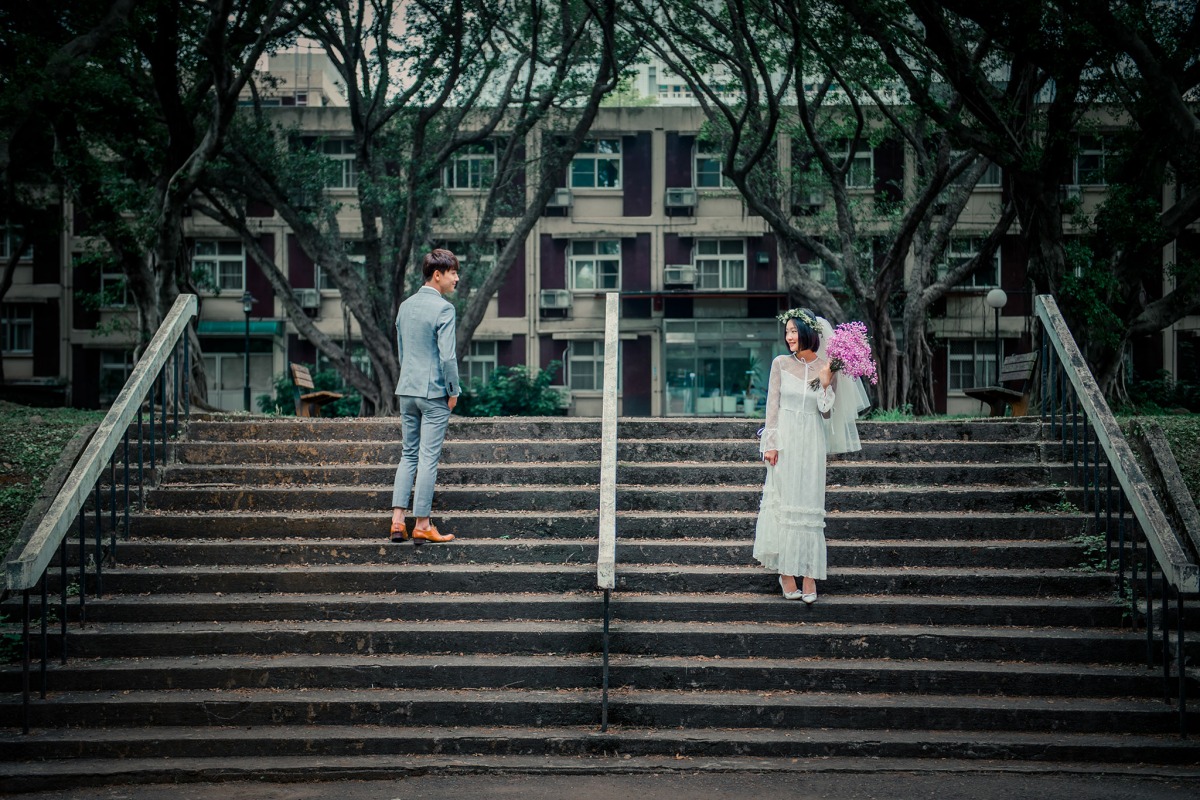 自助婚紗,校園婚紗,桃園婚紗,輕婚紗,中央大學