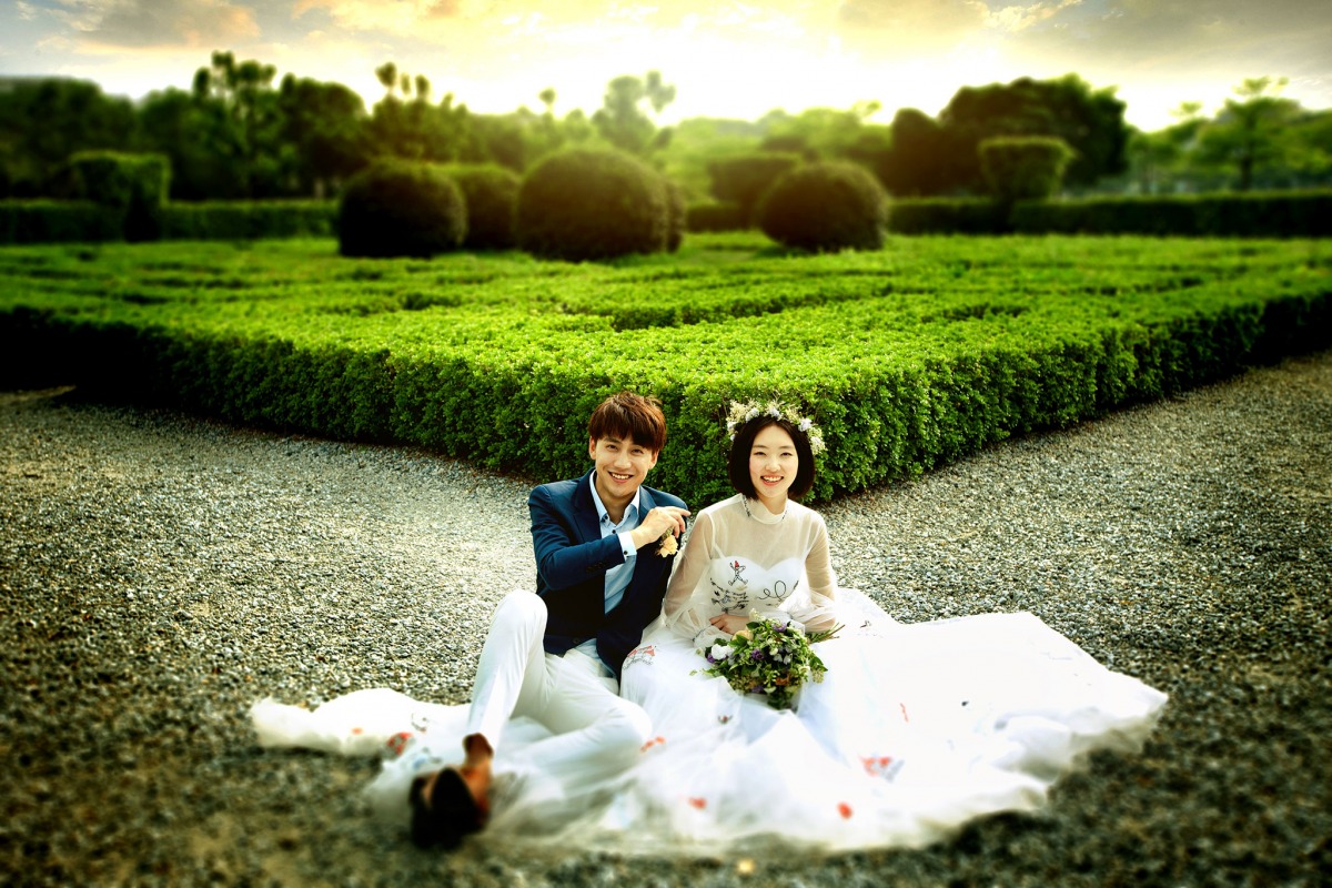 自然婚紗照,小清新婚紗,台北婚紗景點,台北拍婚紗景點,新生公園