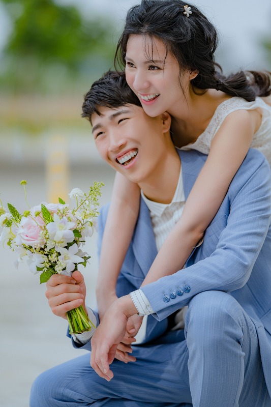 自助婚紗,自主婚紗,小清新婚紗,輕婚紗,水湳中央公園