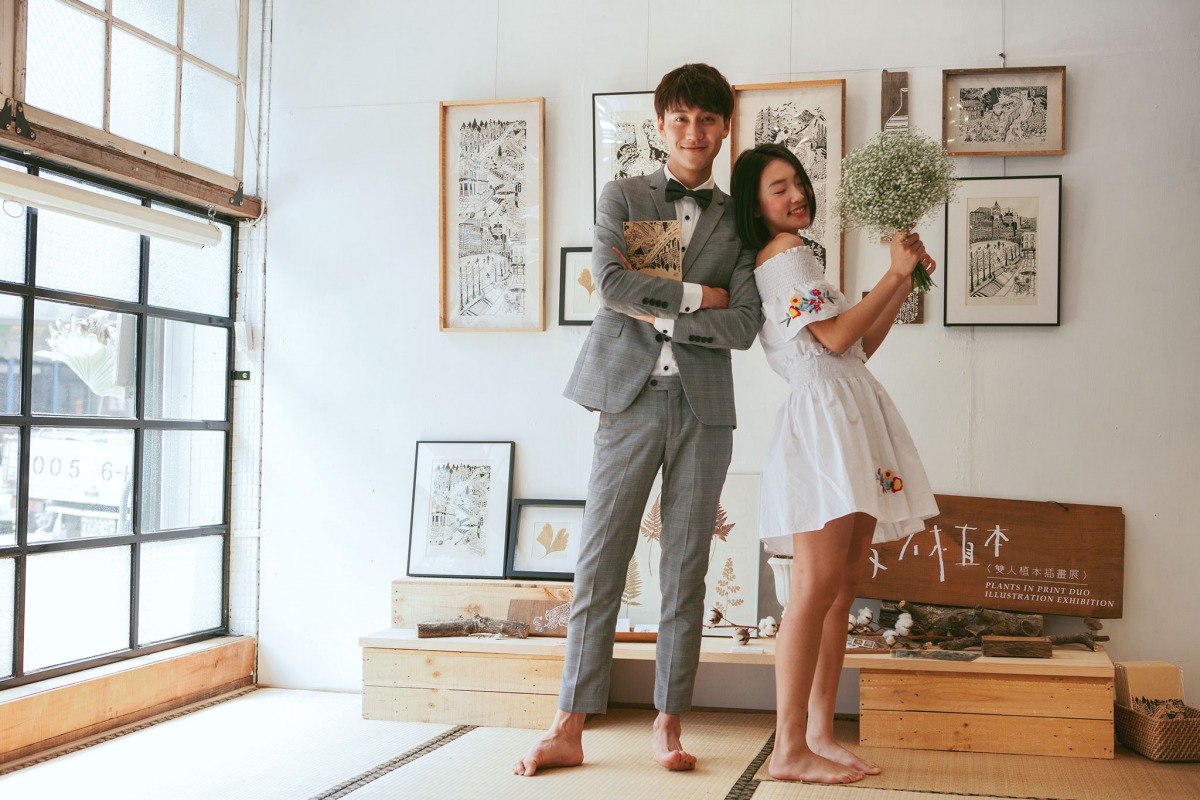 自助婚紗,自主婚紗,台中婚紗推薦,便服婚紗,本冊