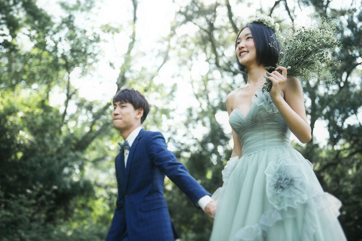 苗栗婚紗景點,清新婚紗照,日系婚紗照,便服婚紗,飛牛牧場
