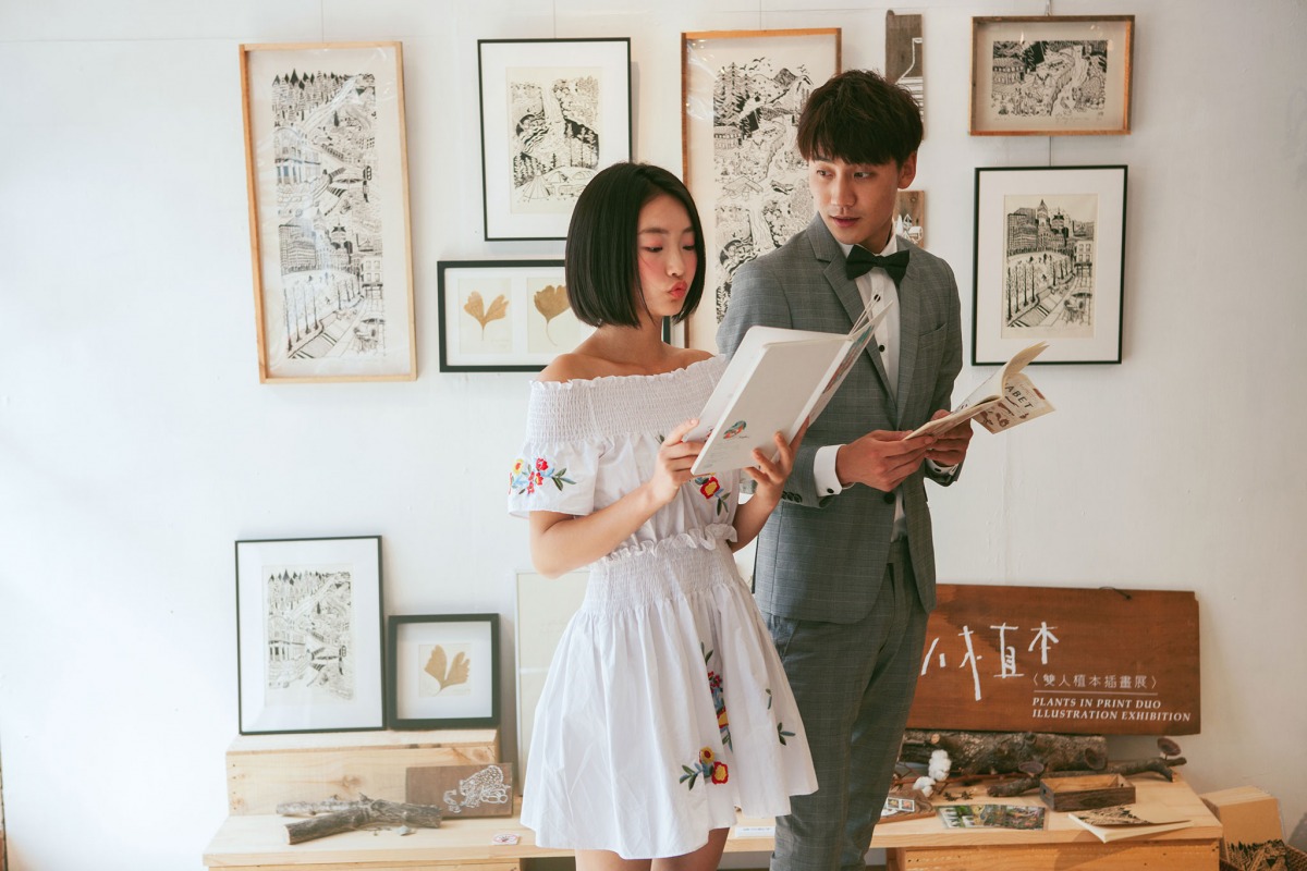 自助婚紗,自主婚紗,台中婚紗推薦,便服婚紗,本冊