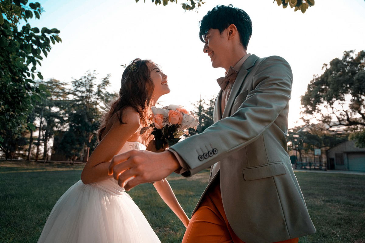 自然婚紗照,婚紗照風格自然,彰化婚紗,美式婚紗,顏氏牧場