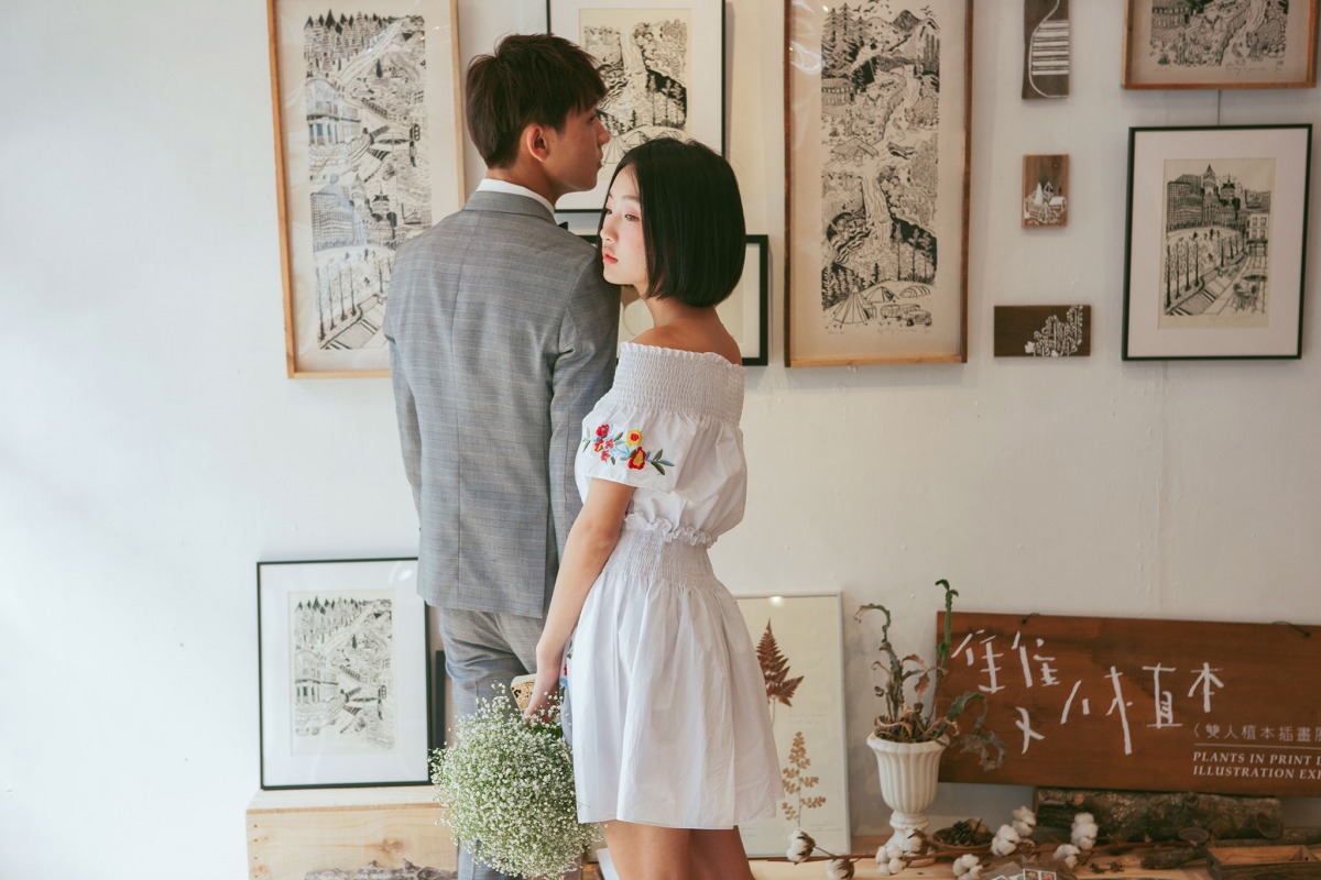 自助婚紗,自主婚紗,台中婚紗推薦,便服婚紗,本冊