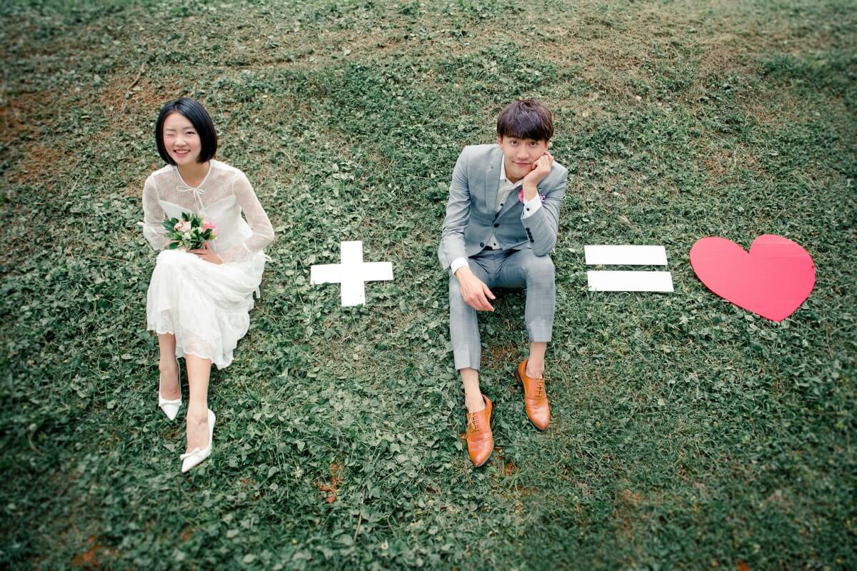 自助婚紗,校園婚紗,桃園婚紗推薦,輕婚紗,中央大學