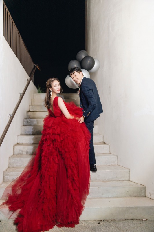 自助婚紗,自主婚紗,小清新婚紗,輕婚紗,白色海豚屋