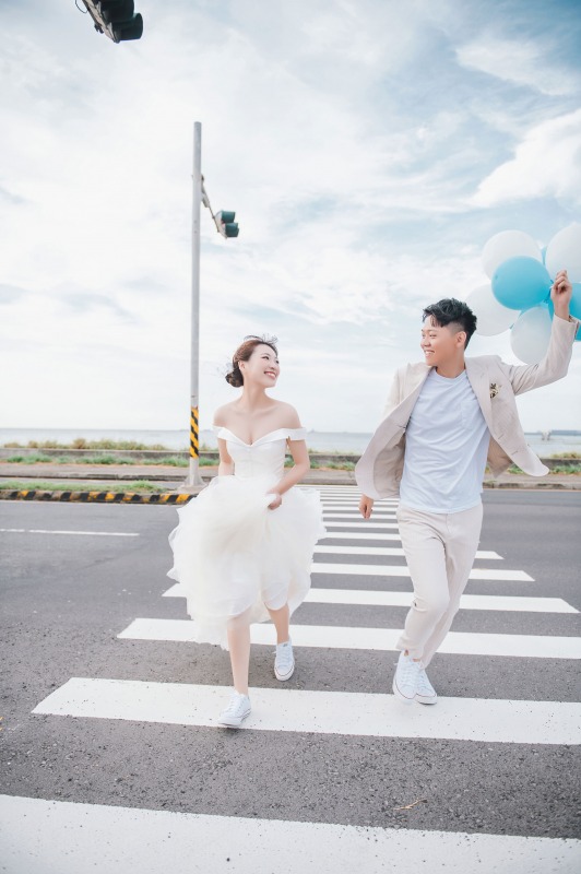 自助婚紗,自主婚紗,小清新婚紗,輕婚紗,白色海豚屋