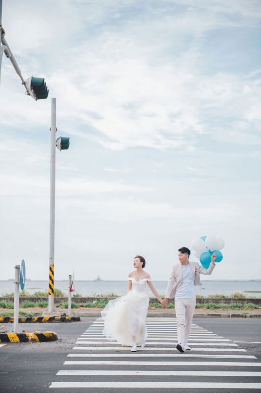 自助婚紗,自主婚紗,小清新婚紗,輕婚紗,白色海豚屋
