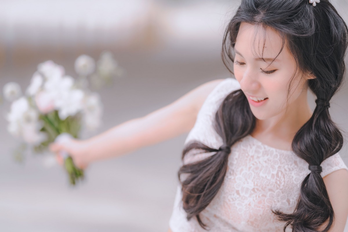 自助婚紗,自主婚紗,小清新婚紗,輕婚紗,水湳中央公園