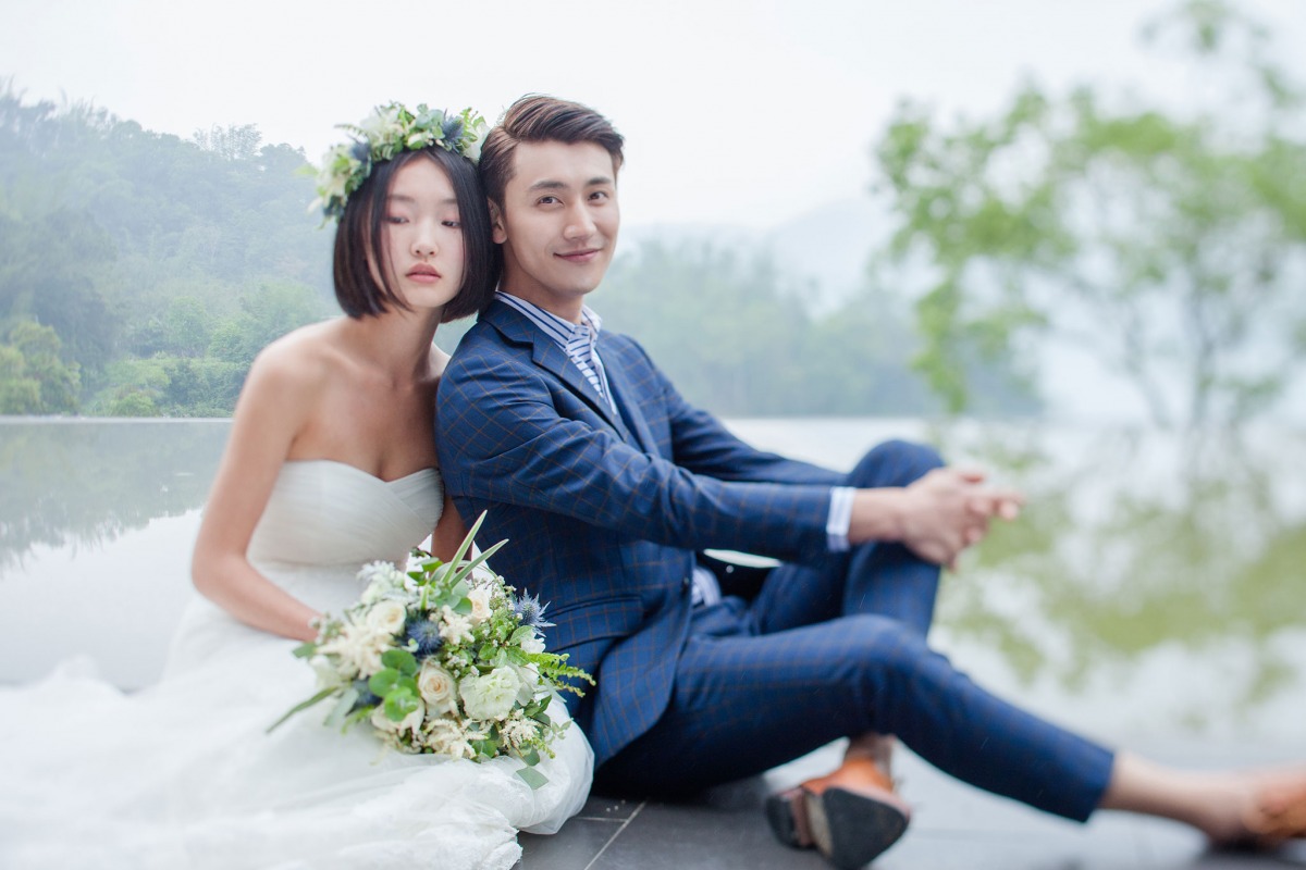 南投婚紗,婚紗外拍,中部婚紗景點,婚紗照推薦,向山遊客中心