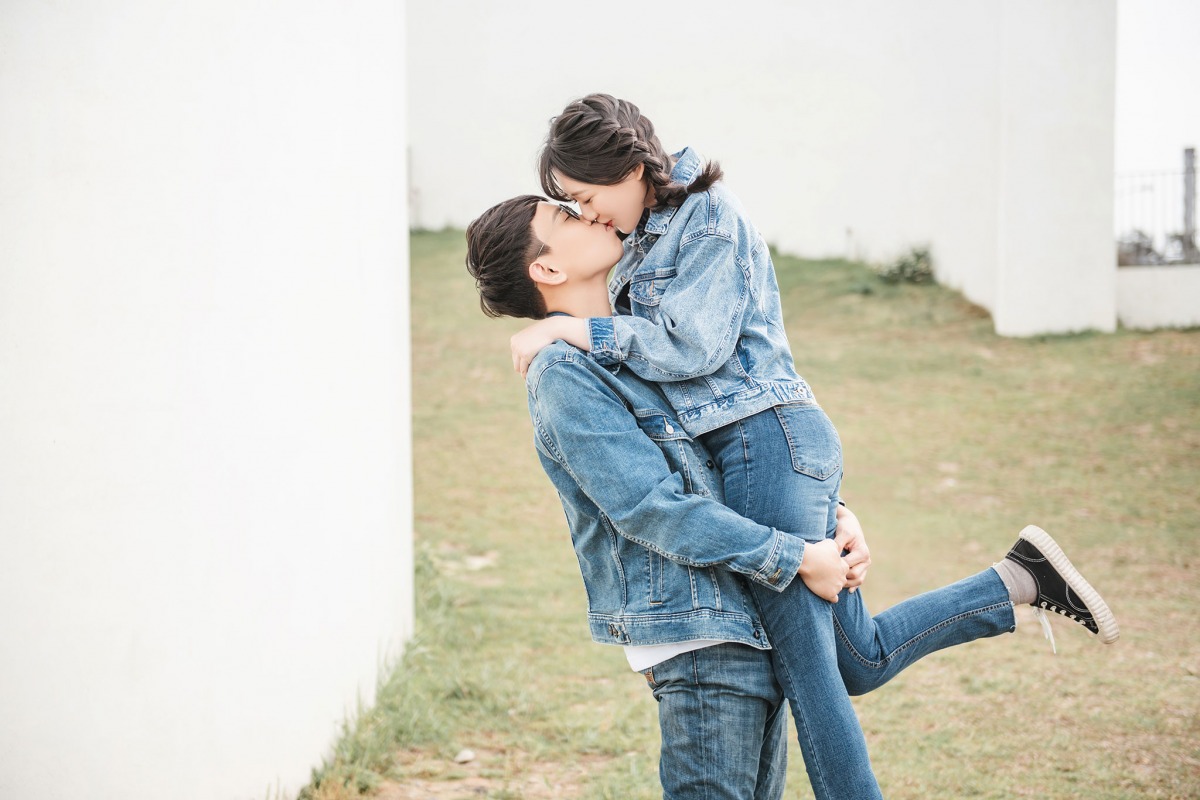 自助婚紗,自主婚紗,小清新婚紗,輕婚紗,白色海豚屋