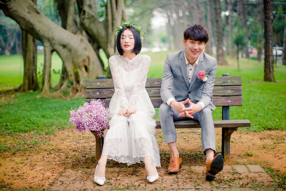自助婚紗,校園婚紗,桃園婚紗,輕婚紗,中央大學