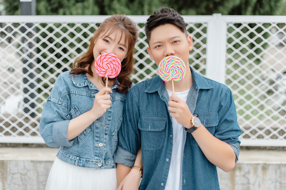 便服婚紗,日系婚紗,小清新婚紗,輕婚紗,星巴克