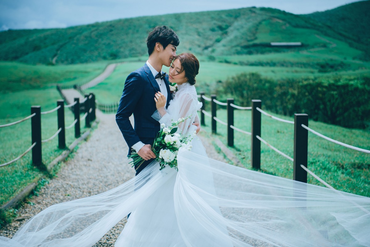 婚紗,自然婚紗照,台北拍婚紗景點,台北婚紗景點,陽明山擎天崗