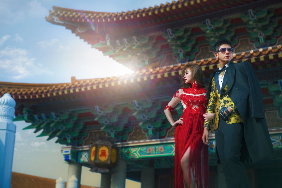 台中婚紗推薦,桃園婚紗推薦,中式婚紗,旗袍婚紗,台中孔廟