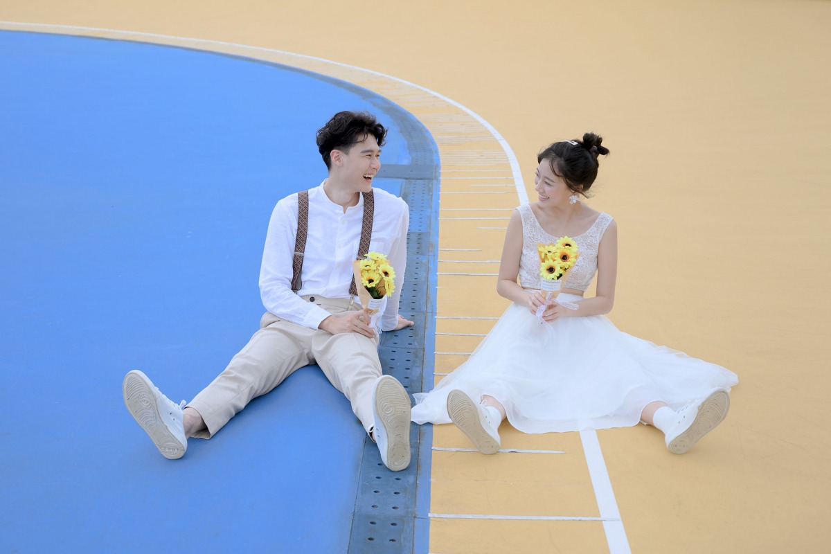 台中婚紗推薦,桃園婚紗推薦,輕婚紗,輕婚紗照,港區運動公園