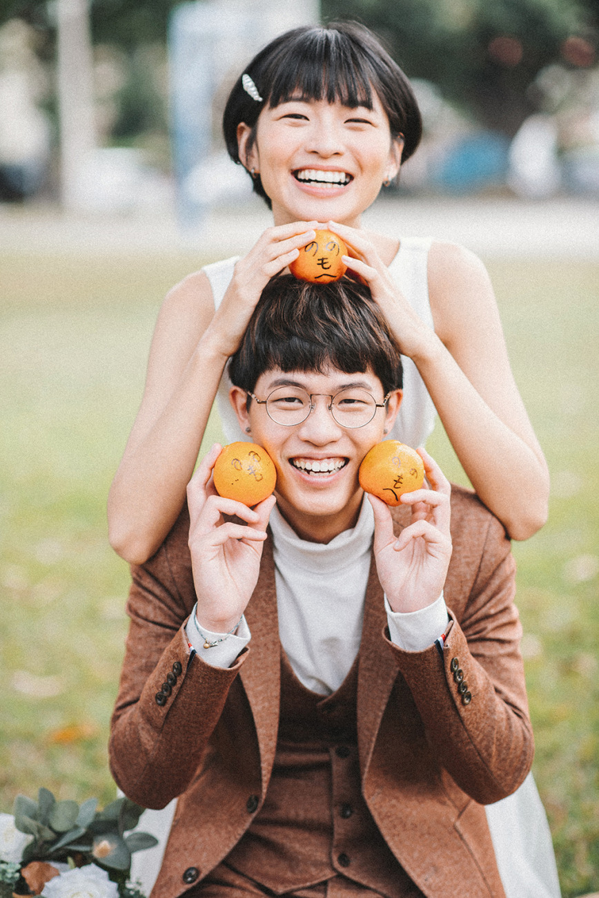 日系婚紗,日系婚紗照 ,婚紗, 便服婚紗,婚紗照風格 