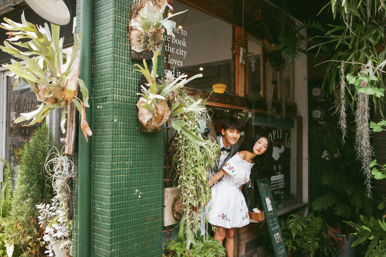 日系婚紗,日系婚紗照 ,婚紗, 便服婚紗,婚紗照風格 