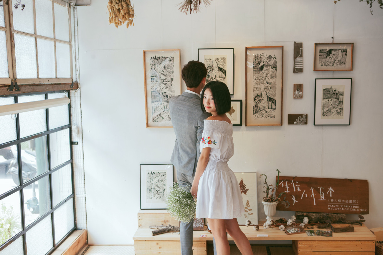 日系婚紗,日系婚紗照 ,婚紗, 便服婚紗,婚紗照風格 
