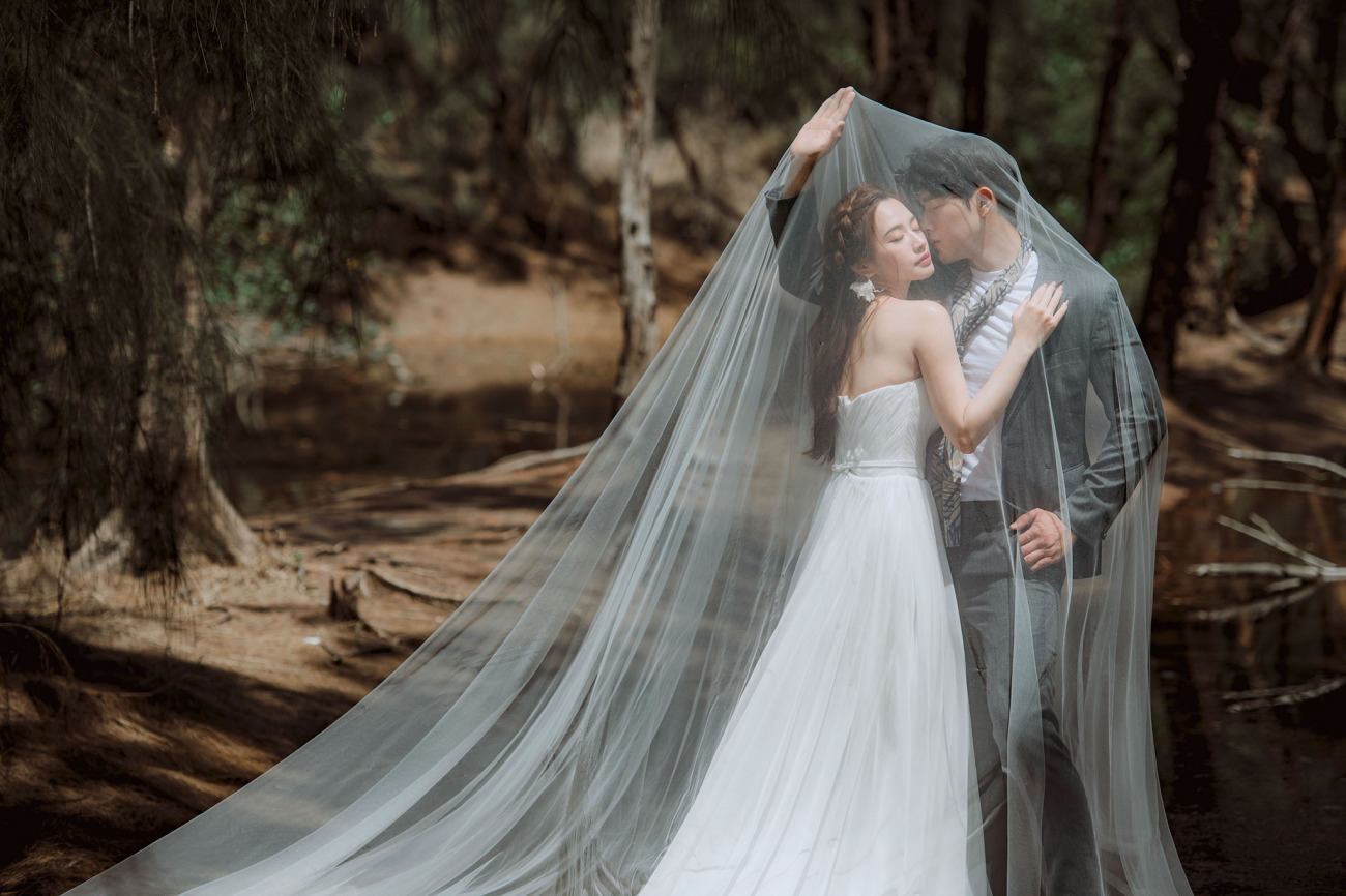 森林系婚紗,森林婚紗,森林系婚紗地點,森林婚紗照