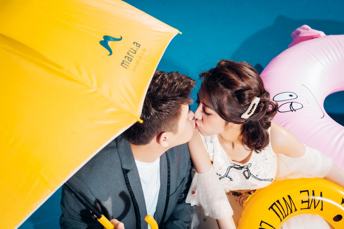 自助婚紗,自主婚紗,小清新婚紗,輕婚紗,港區運動公園